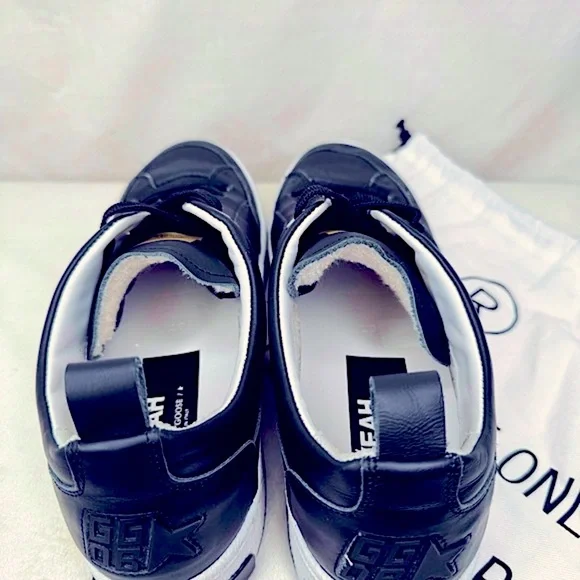 Golden goose black sneaker size 39 - Picture 4 of 8